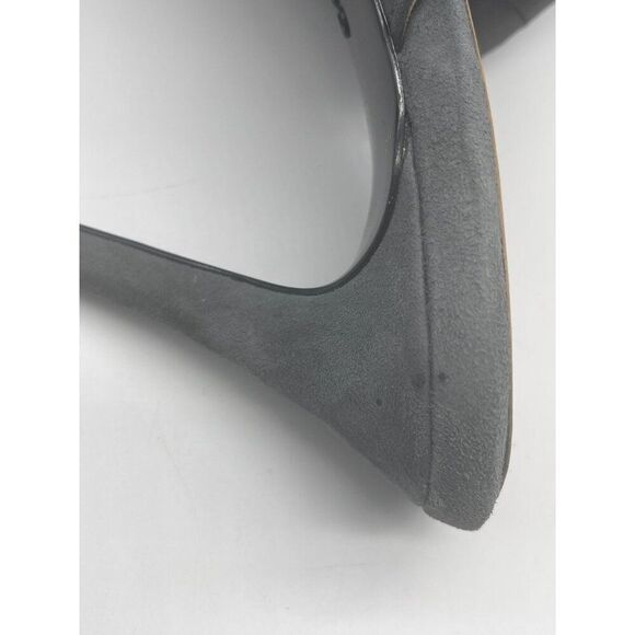 Calvin Klein Grecia Women Gray Suede pointed Toe Mule Heels Size 9.5 - Picture 10 of 11
